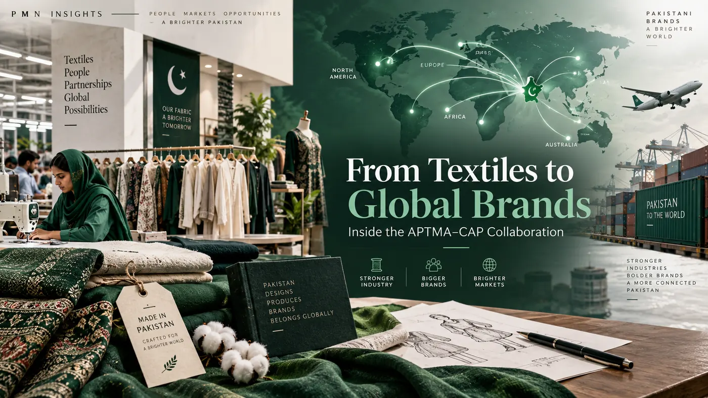 Pakistan Wants to Build Global Brands: Inside the New APTMA–CAP Collaboration